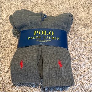 Polo by Ralph Lauren Gray Men's Socks